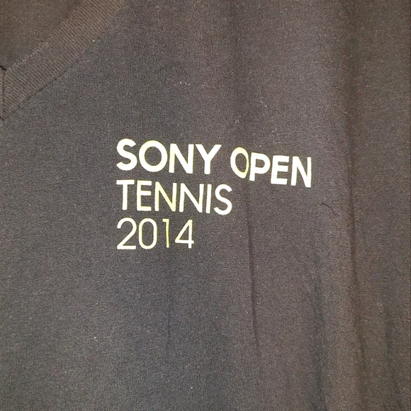Next Level Men's Sony Open Black T Shirt - Picture 4 of 6
